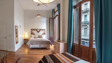 Egyptian cotton sheets, premium bedding, down duvets, memory-foam beds