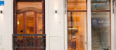 Façade de l’hébergement