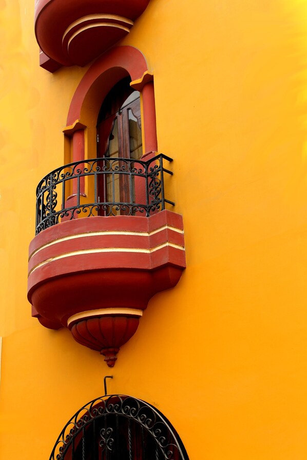 Fassade der Unterkunft