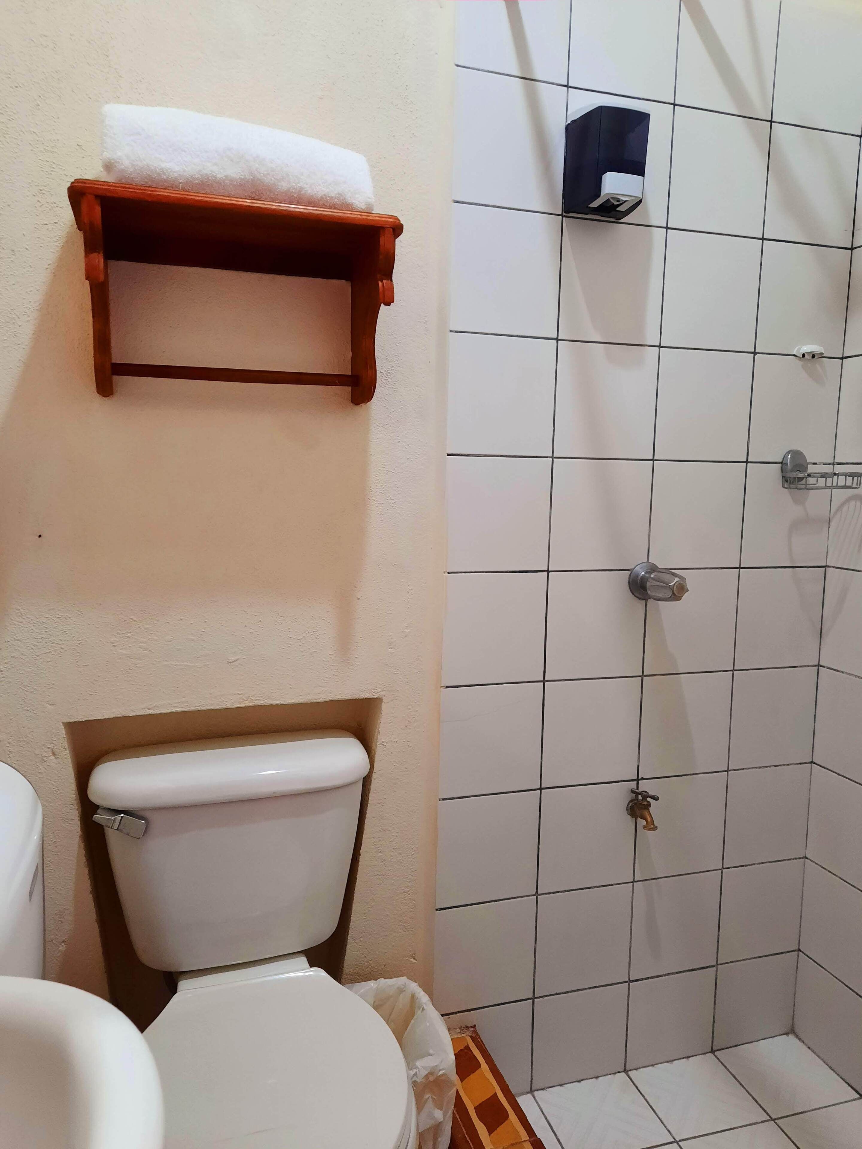 habitacion doble | bathroom | shower, free toiletries, towels