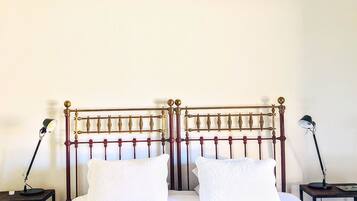 1 habitación y ropa de cama de alta calidad