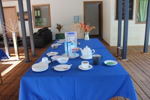 Ilmainen mannermainen aamiainen 