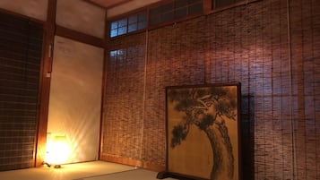 Japanese Style Room, South, Non Smoking | In-room safe, desk, free WiFi, bed sheets