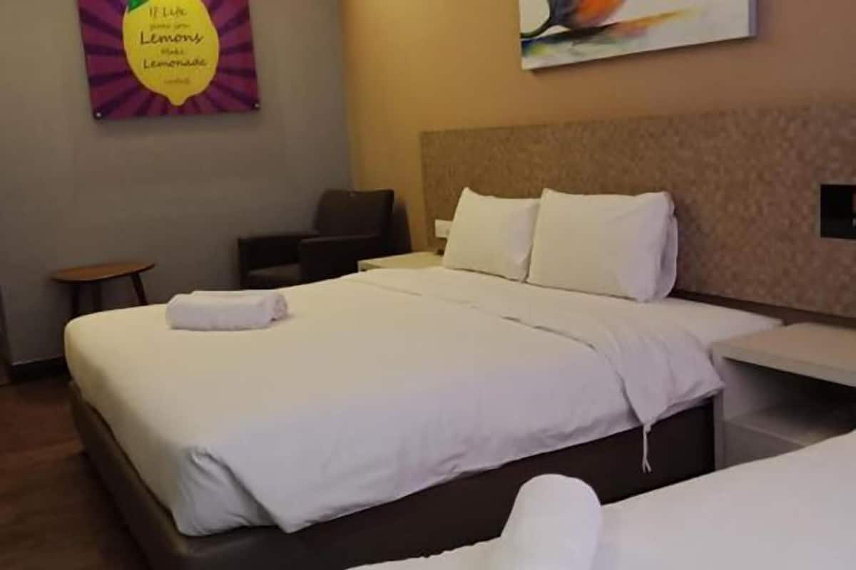 Desk, soundproofing, iron/ironing board, rollaway beds