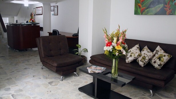 Sala de estar en el lobby