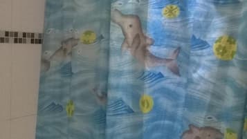 Ducha, secador de pelo, toallas