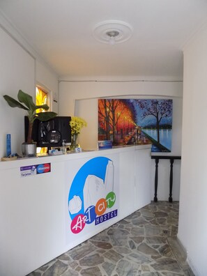 Interior entrance