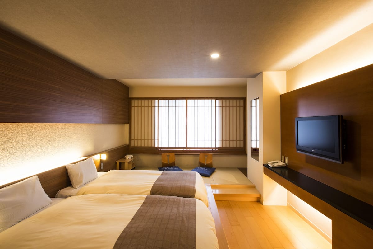 Biancheria da letto di alta qualità, una cassaforte in camera