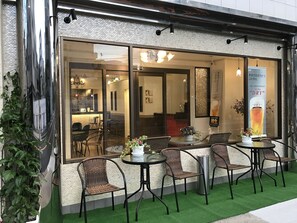 Entrada de la propiedad