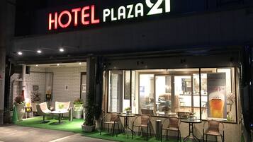 Fassade der Unterkunft