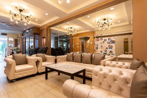 Zona de estar del vestíbulo