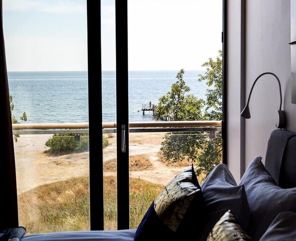 Vue depuis l’hébergement