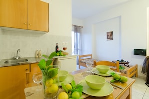 Living area - Aglaia Apartments & Studios (Hersonissos)