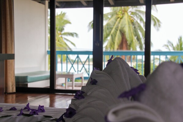 Deluxe Room Terrace | Coffre-fort, ameublement unique, rideaux dâobscurcissement