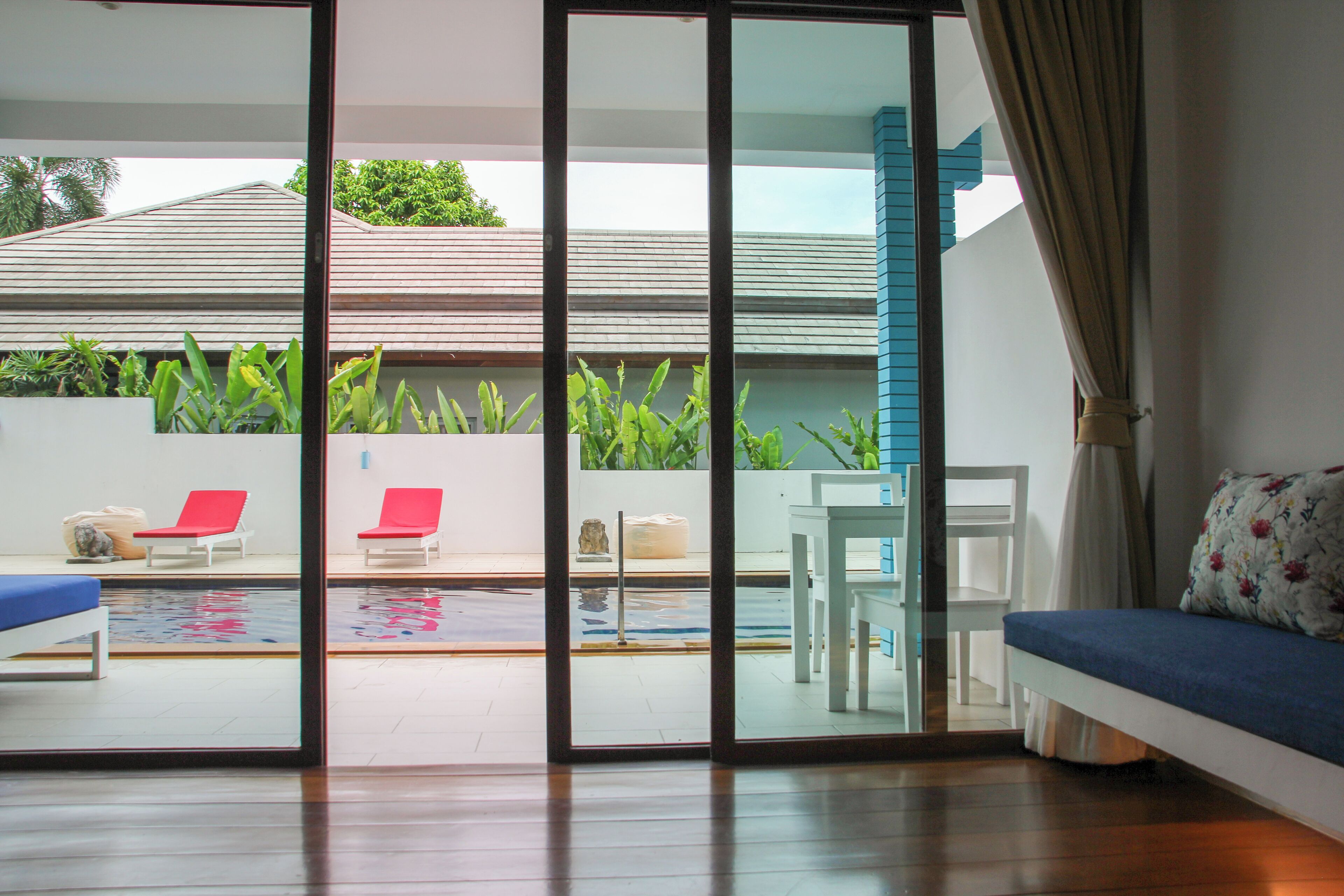 Deluxe Double Room, 1 Double Bed, Pool Access, Pool View | In-room safe, individually furnished, blackout drapes, free WiFi