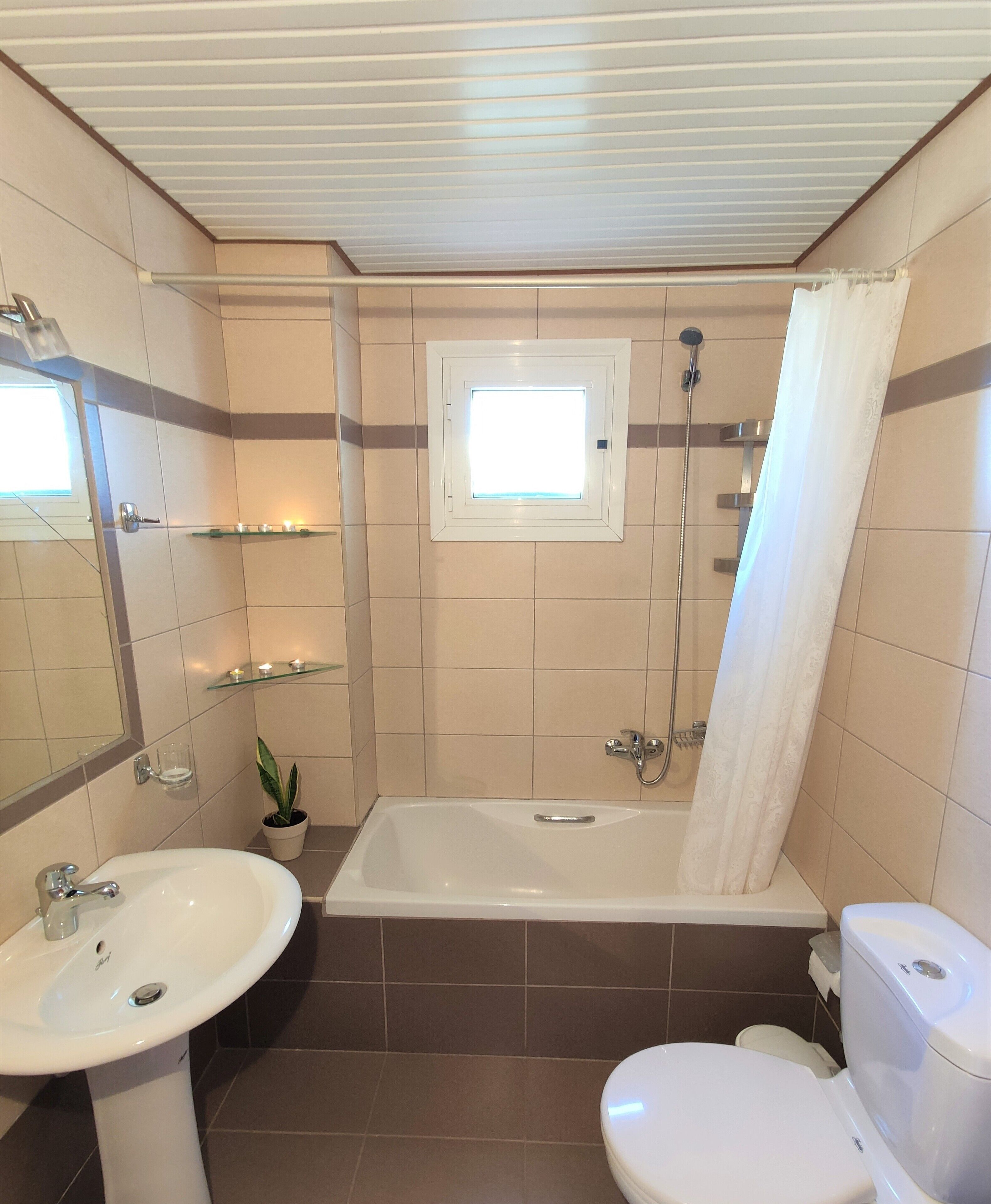 Dusj på badet
