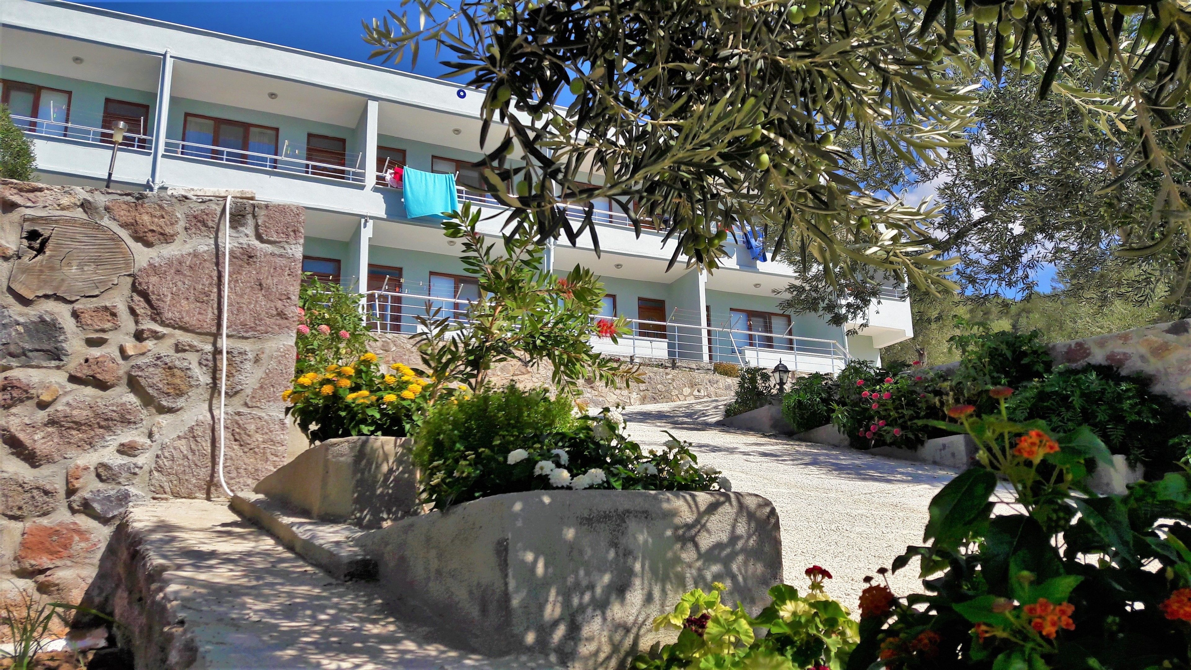 Façade de l’hébergement