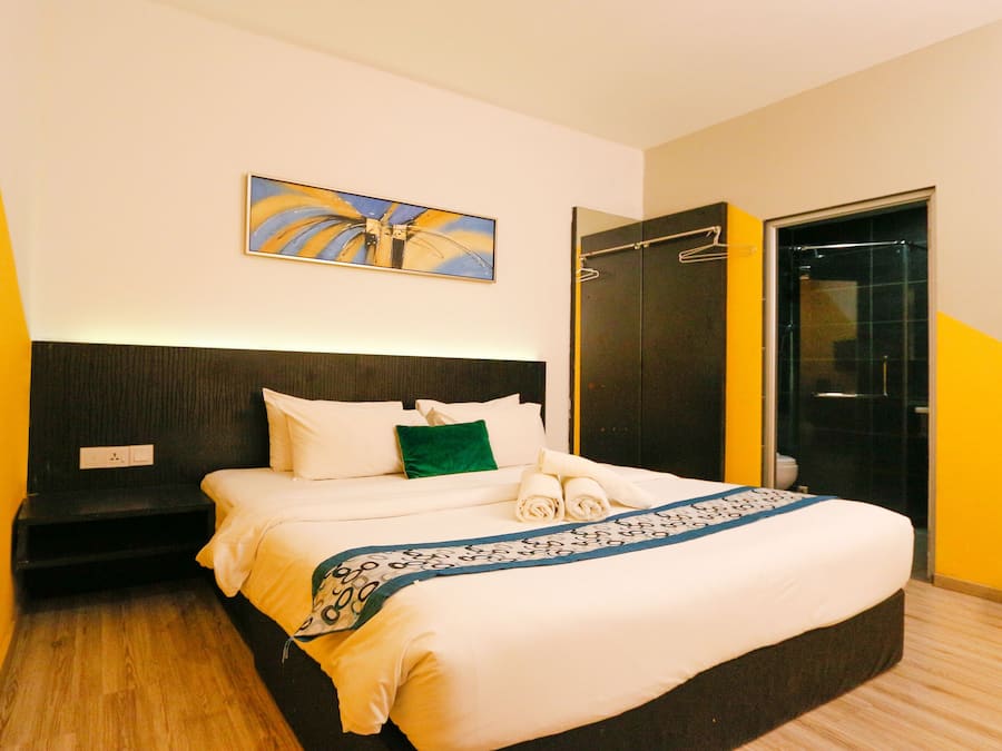 Premier-værelse - 1 kingsize-seng | Skrivebord, strygejern/strygebræt, gratis Wi-Fi, sengetøj