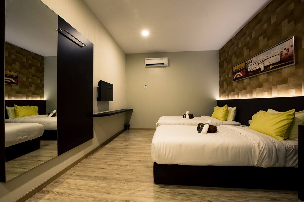 Desk, iron/ironing board, free WiFi, bed sheets