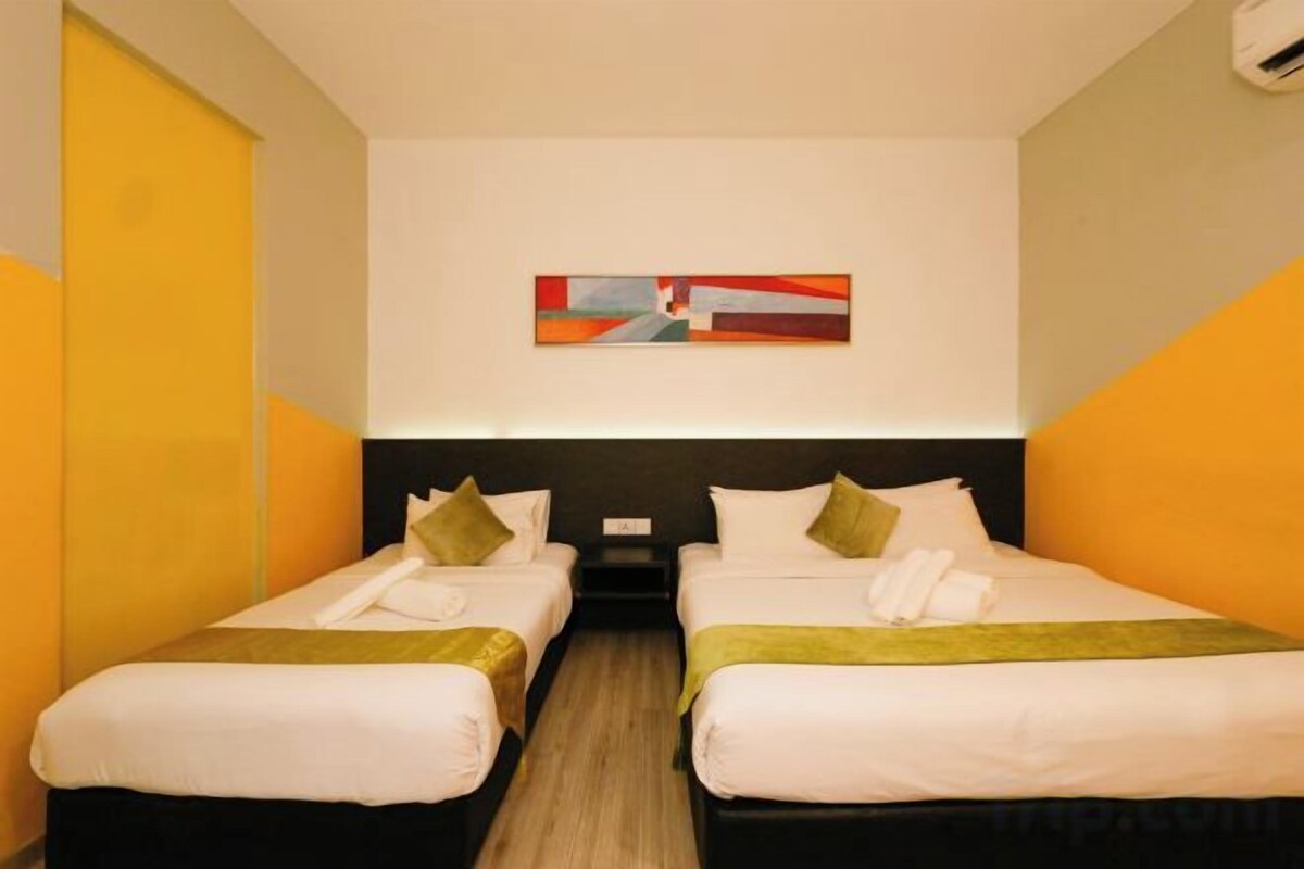 Desk, iron/ironing board (on request), free WiFi, bed sheets