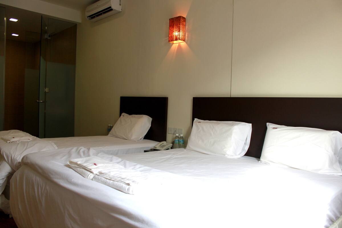 Premium Triple | Desk, iron/ironing board, free WiFi