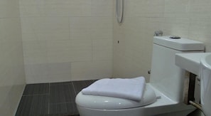 Shower, free toiletries - Classic Kinabalu Hotel (Kota Kinabalu)