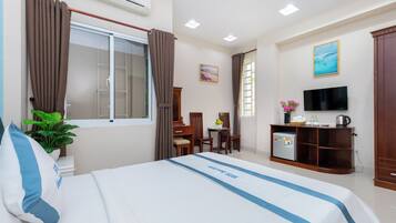 1 quarto, individualmente decorados, individualmente mobiliados
