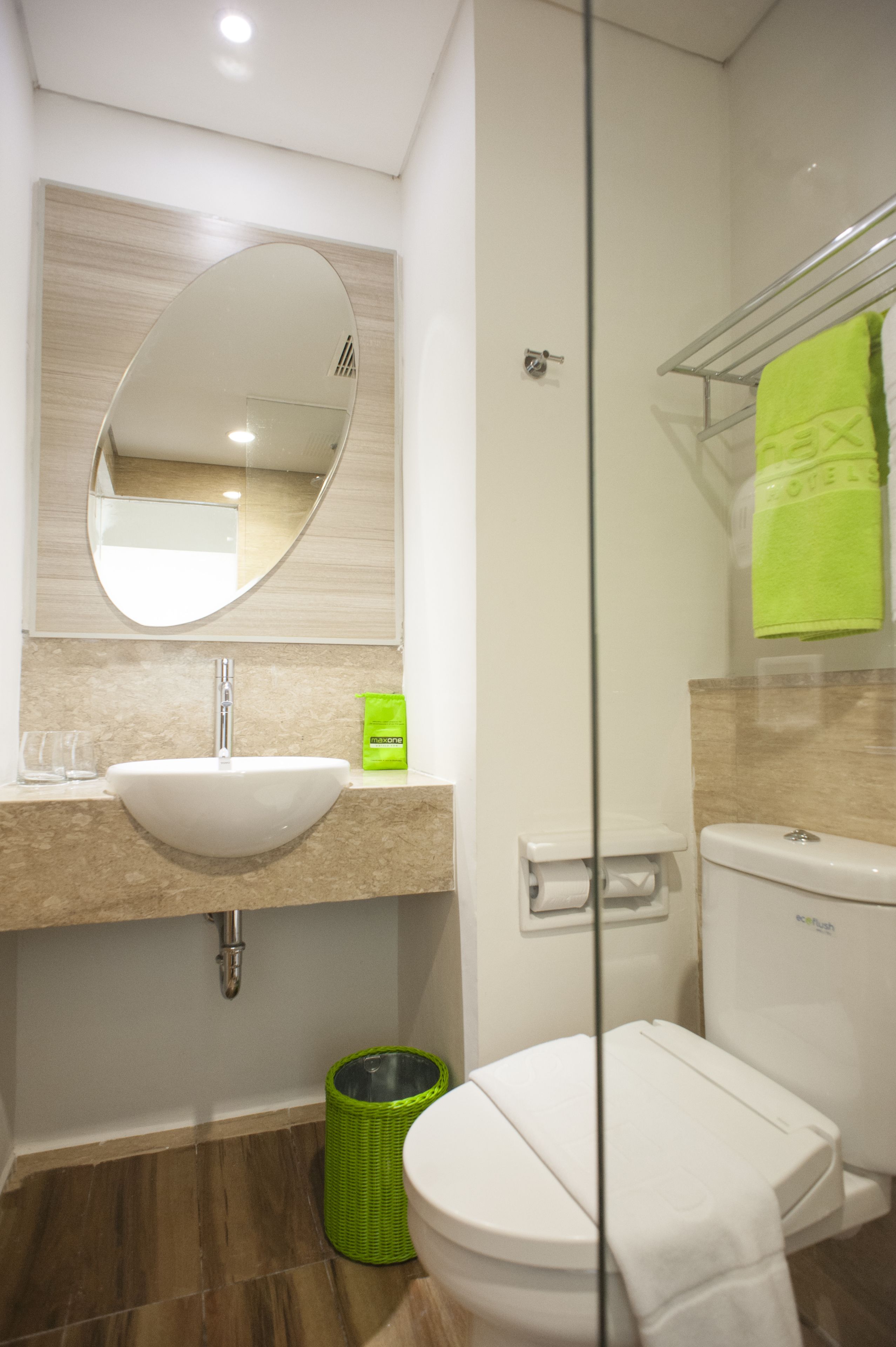 happiness room | bathroom amenities | shower, free toiletries, slippers, towels