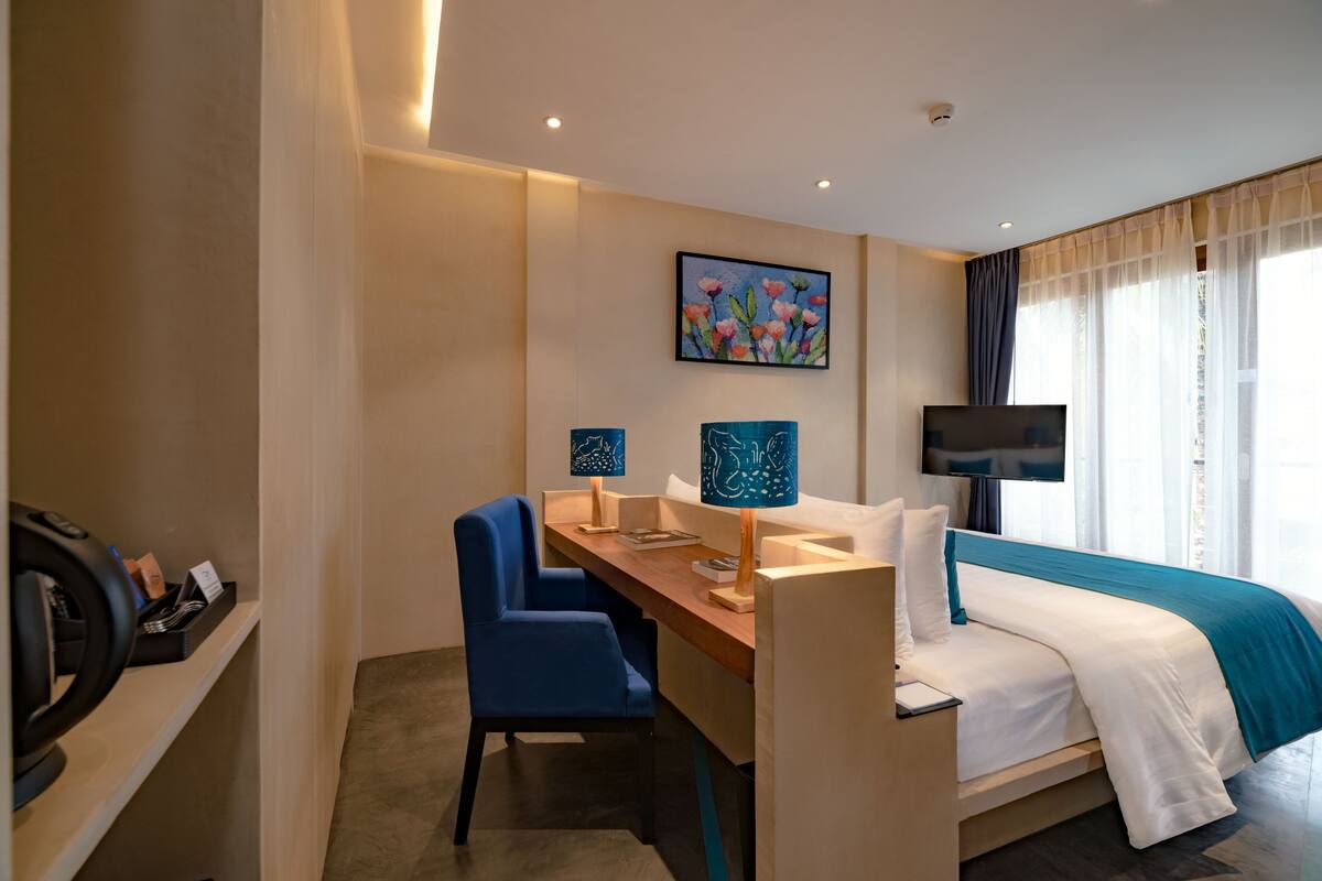 Family Suite Room | 이집트산 면 시트, 고급 침구, 필로우탑 침대, 미니바