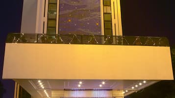 Front of property – evening/night