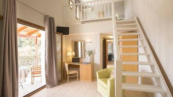 Alloggio su due livelli | Una cassaforte in camera, insonorizzazione