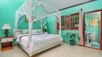 Sea View Room #3 | Individually decorated, individually furnished, desk, laptop workspace