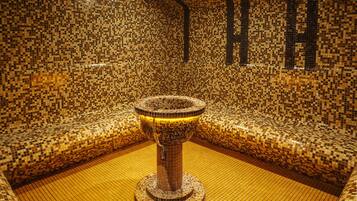 Turkish bath/hammam, body treatments, body wraps, body scrubs, facials