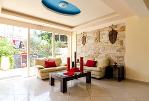 Sala de estar en el lobby