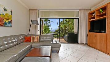 Condo, 1 Bedroom | Living area | TV, DVD player