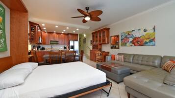 Condo, 1 Bedroom | 1 bedroom, iron/ironing board, free WiFi