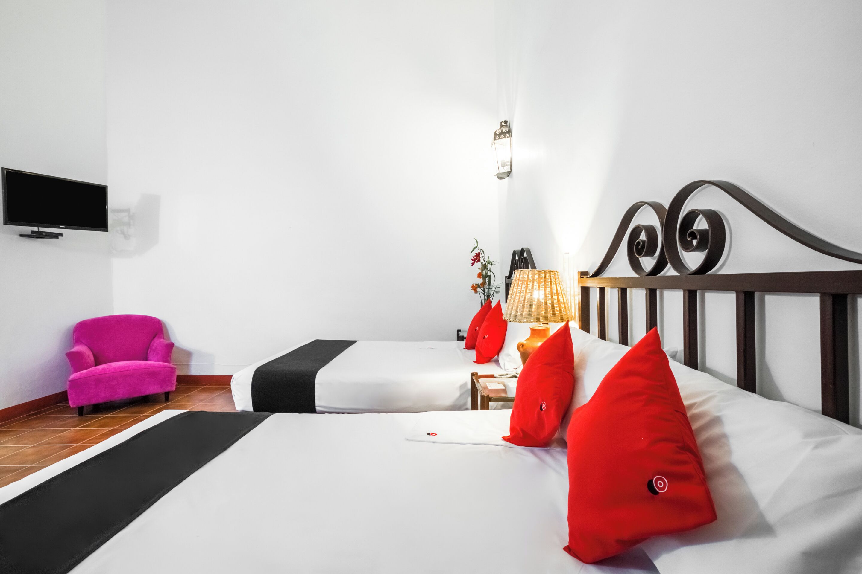 standard room, 2 double beds | 1 bedroom, soundproofing, iron/ironing board, free wifi