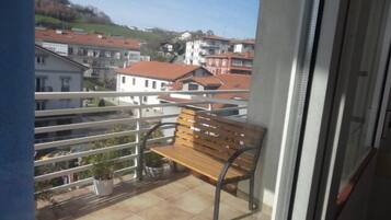 Tweepersoonskamer, terras (nº 4) | Balkon