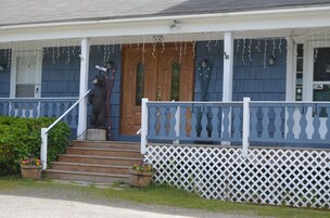 Entrada de la propiedad