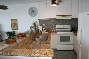 Condo, 1 Bedroom | Private kitchen | Fridge, microwave, oven, coffee/tea maker - Sea Ge 1-203 1 Bedroom Condo by RedAwning (Kailua-Kona)