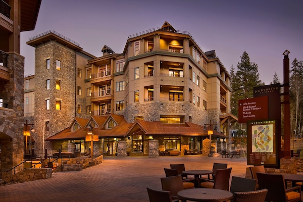 Front of property – evening/night
