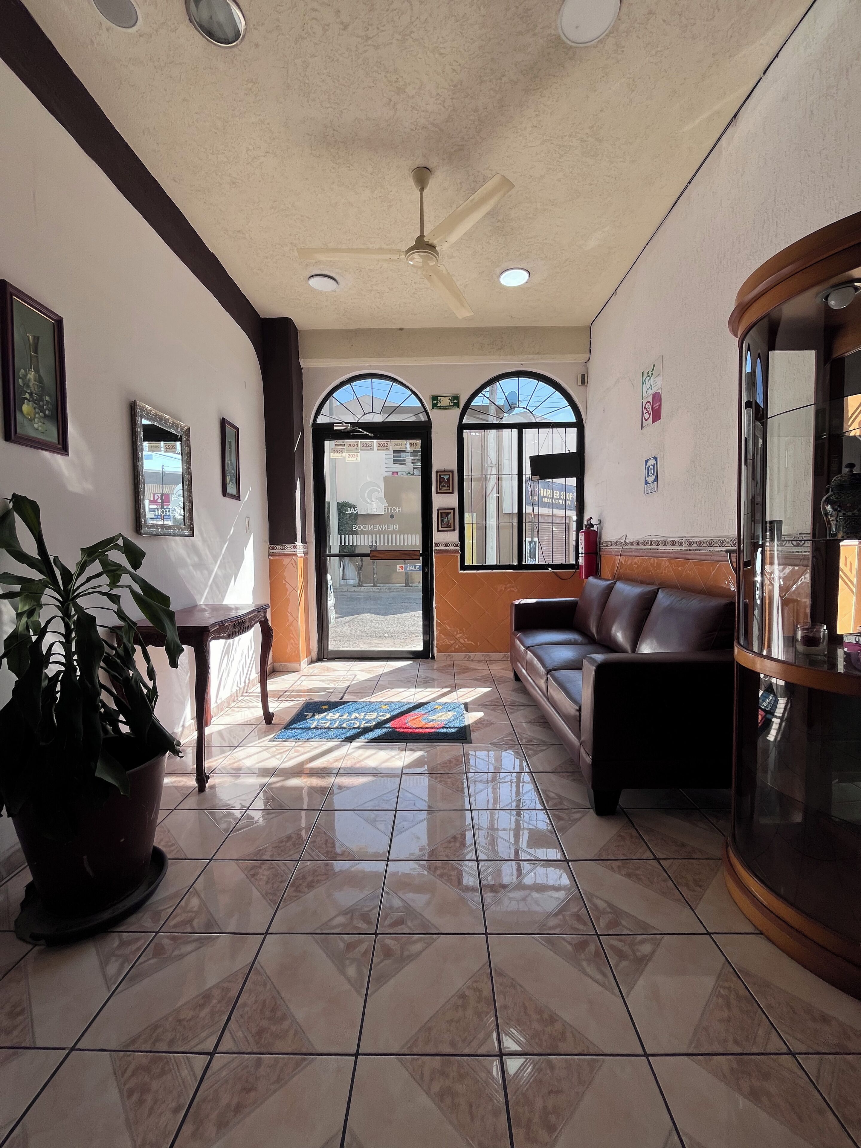 Zona de estar del vestíbulo