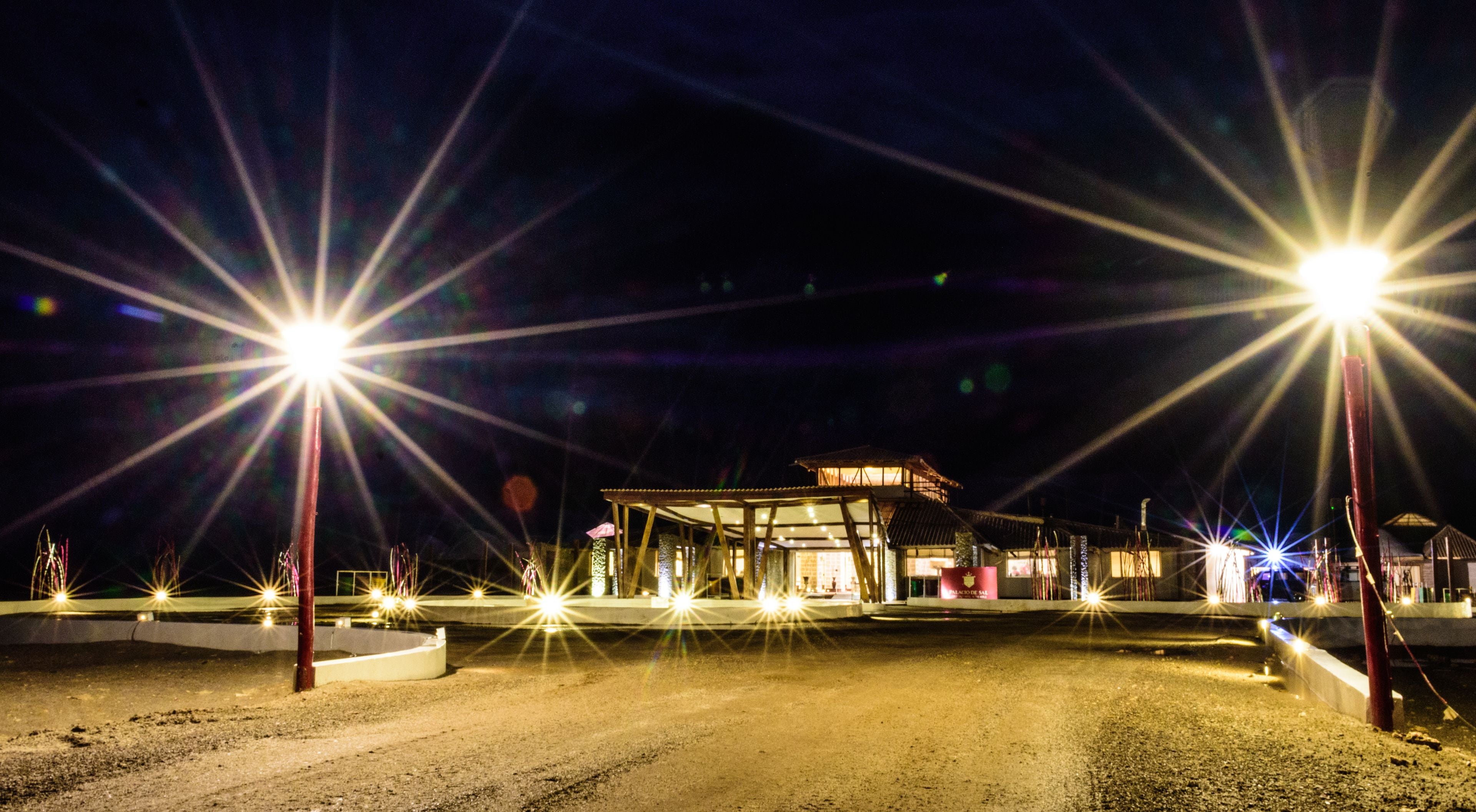 Front of property - evening/night