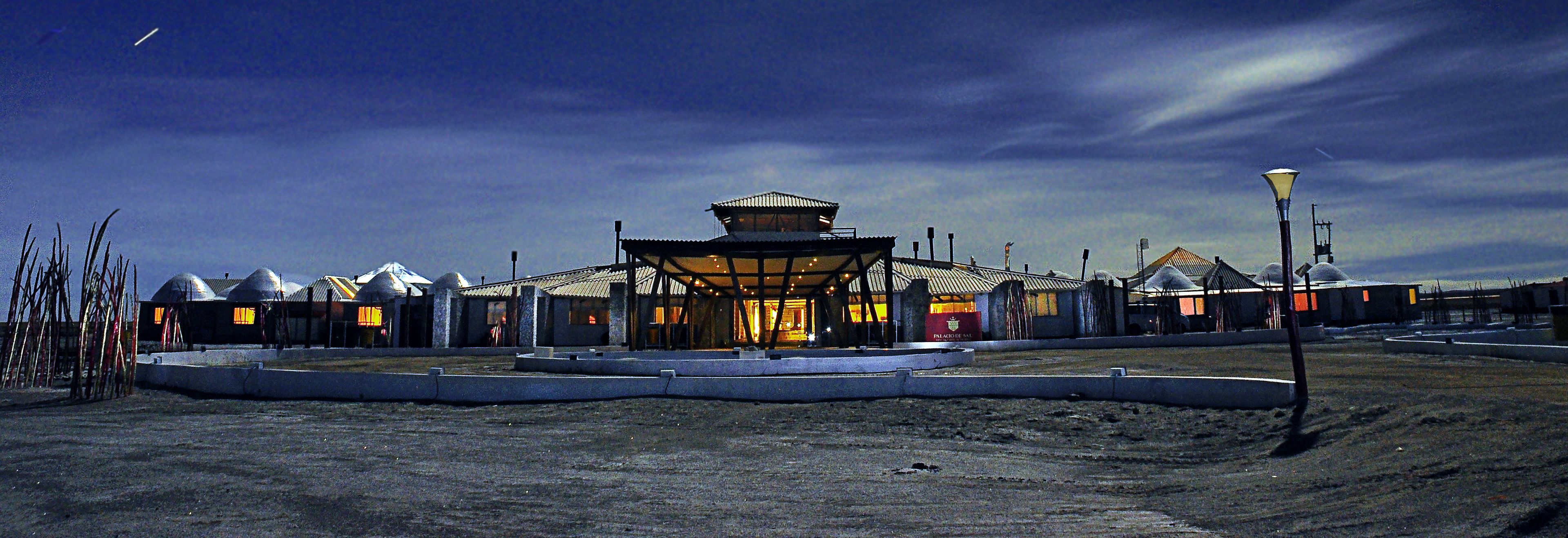 front of property – evening/night