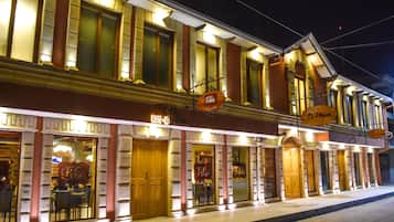Front of property – evening/night