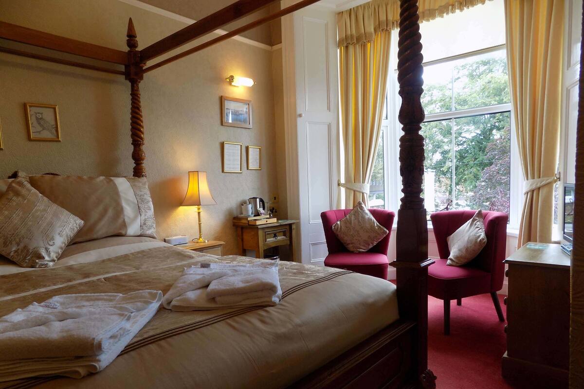 Wifi gratis y ropa de cama