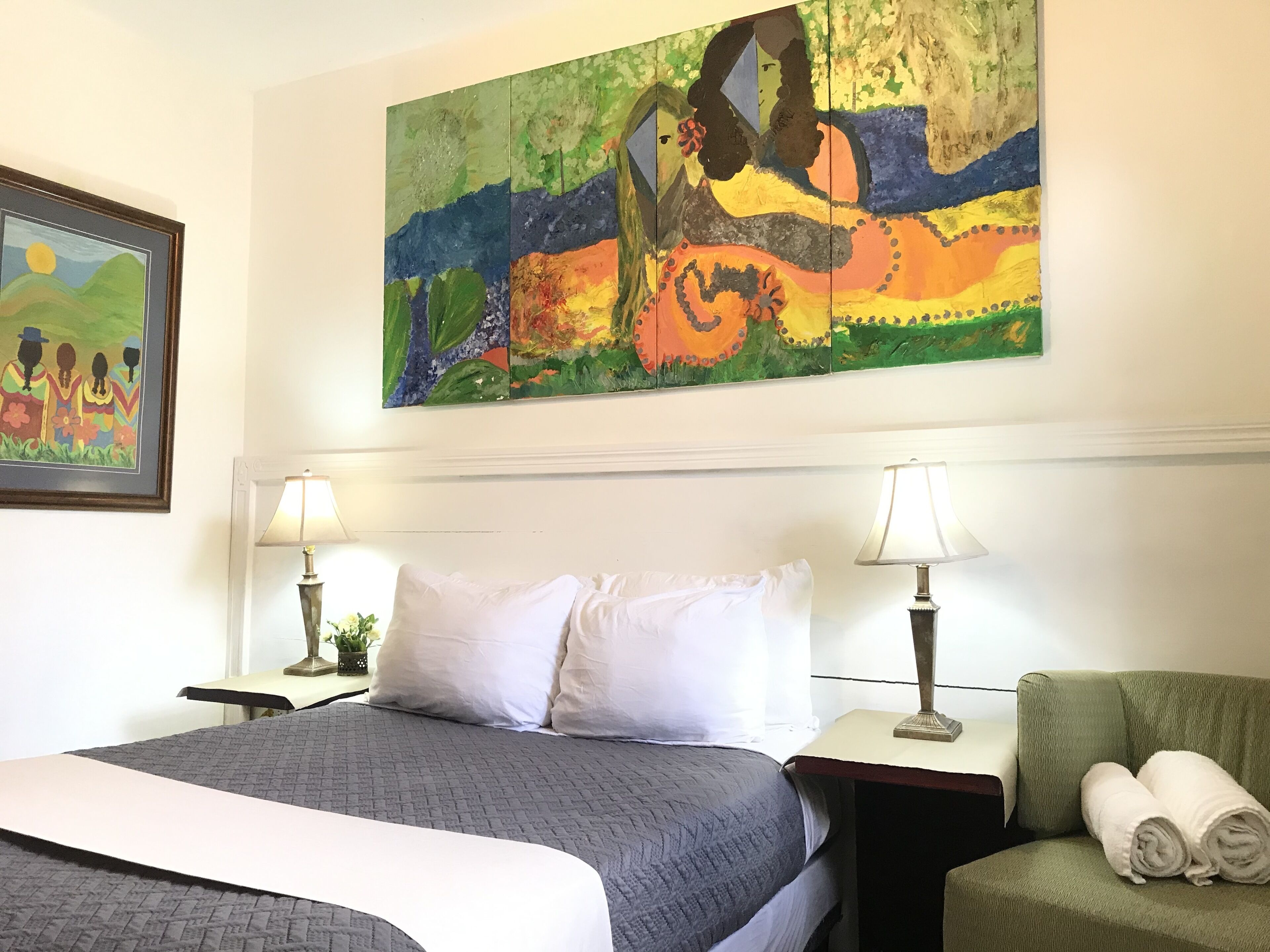 business room | 1 bedroom, minibar, in-room safe, desk