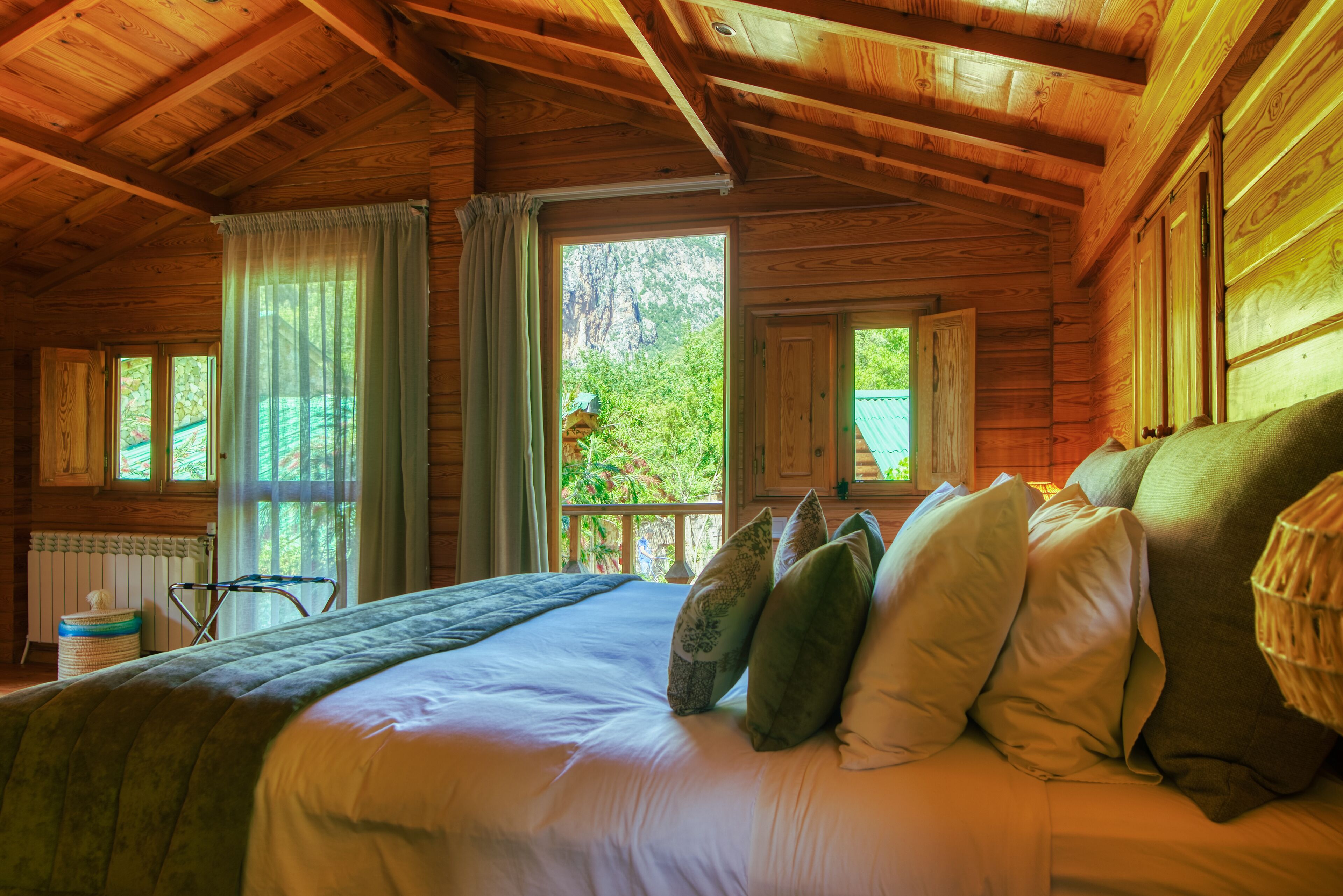 Alpehytte - privat badeværelse (Suédois)