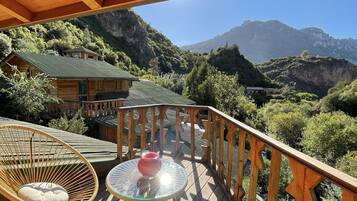 Chalet, eigenes Bad (Suédois) | Terrasse/Patio