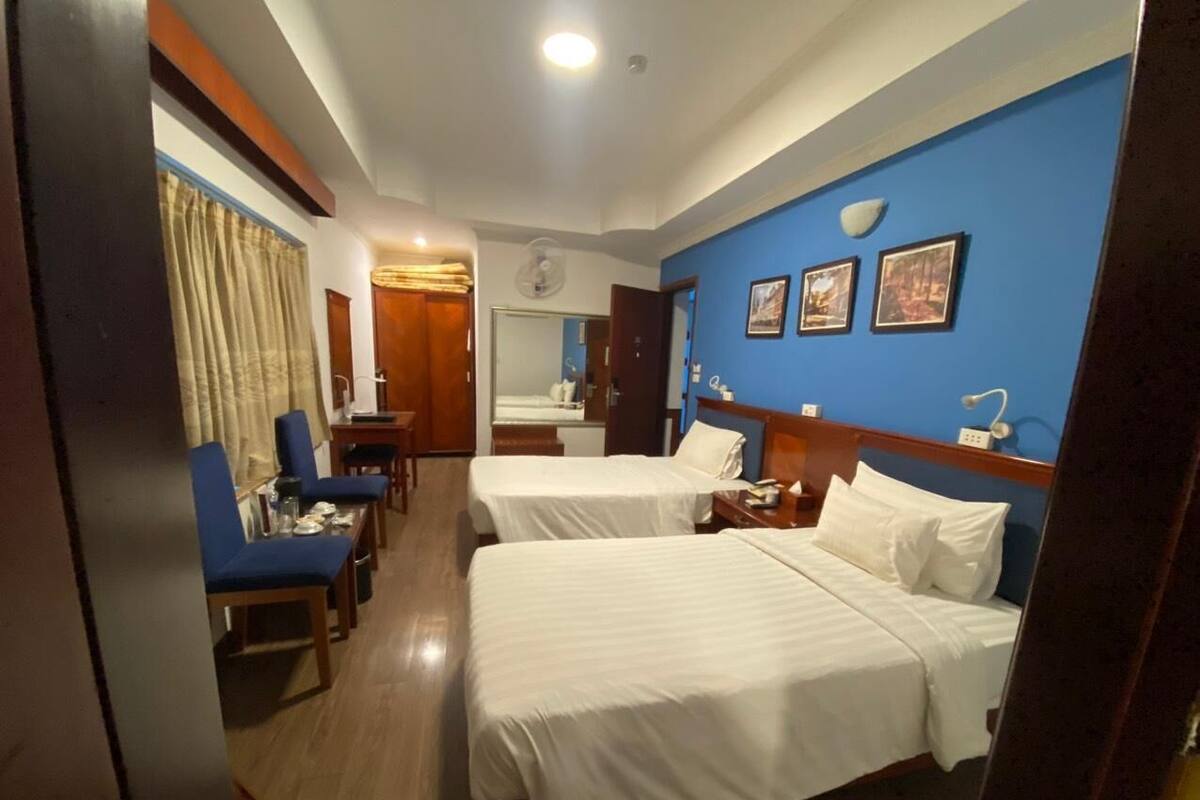 Deluxe Room | Bar mini, peti besi dalam bilik, langsir/tirai gelap terus